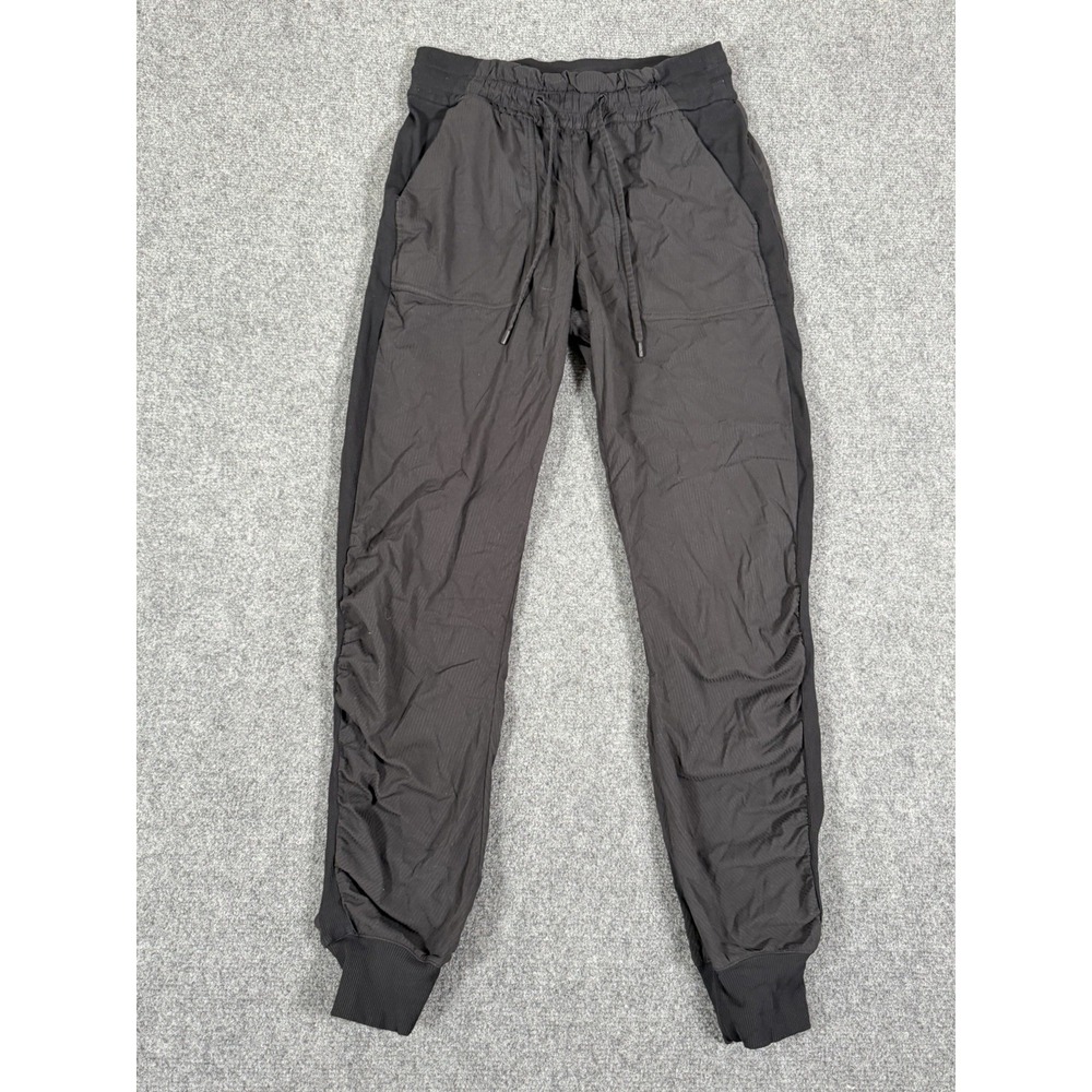 Lululemon Beyond the Dance Studio Jogger Pants Womens 6 Black Athleisure LW5CZHS